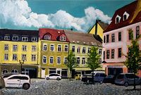 Obermarkt D&ouml;beln Acryl 40x60cm